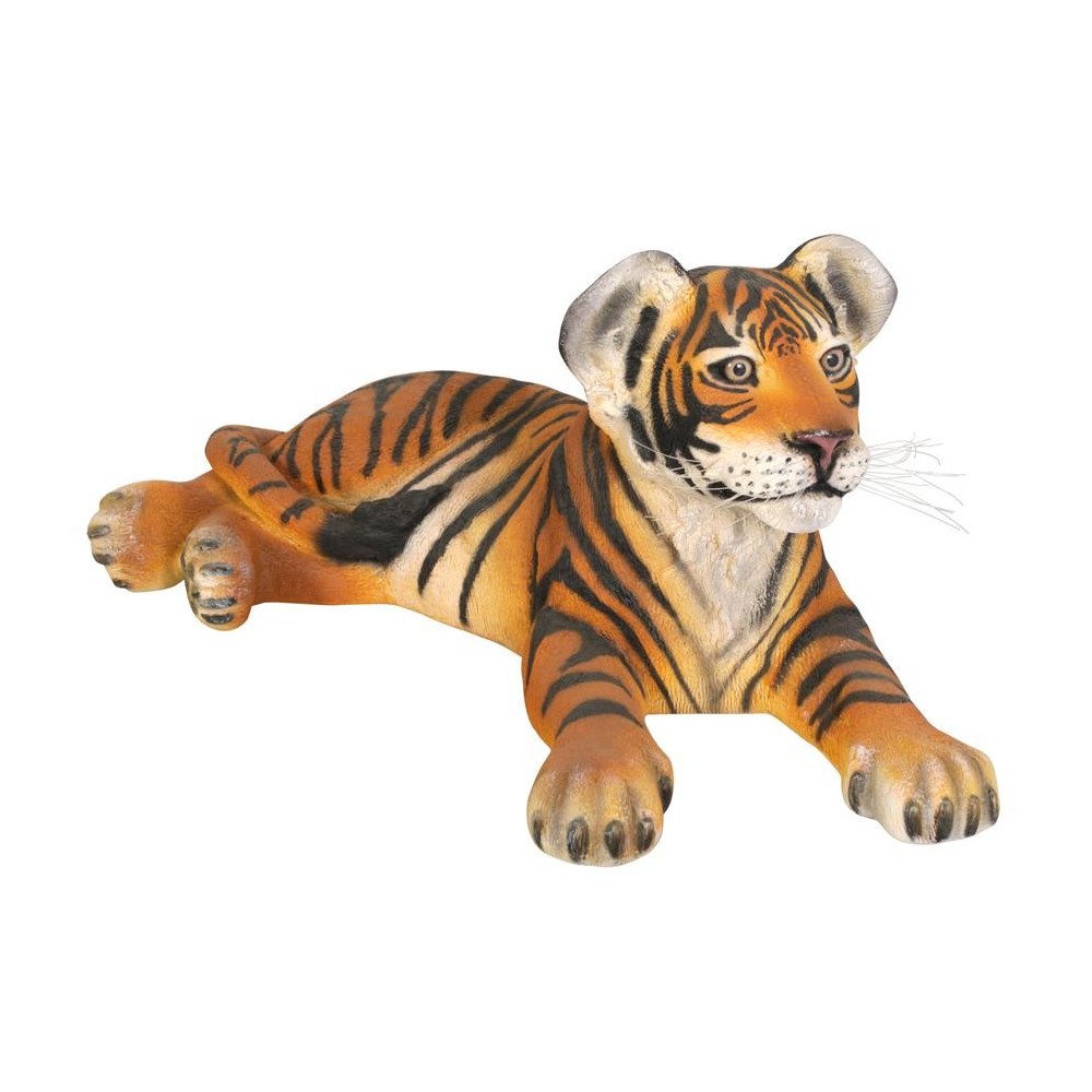 Design Toscano Lying Down Tiger Cub Design Toscano Lying Down Tiger Cub