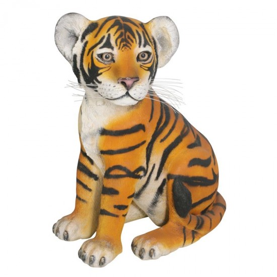 Design Toscano Sitting Tiger Cub