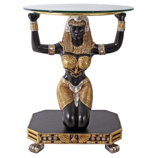 Design Toscano Egyptian Goddess Maat Console Table