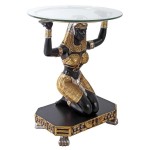 Design Toscano Egyptian Goddess Maat Console Table