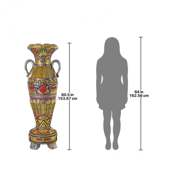 Design Toscano Temple Of Luxor Grand Scale Egyptian Urn