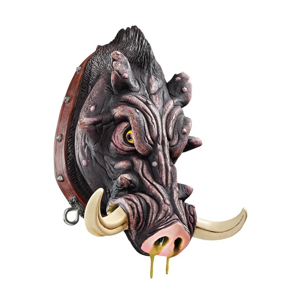 Design Toscano Bad Intentions Warthog Wall Trophy