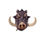 Design Toscano Bad Intentions Warthog Wall Trophy