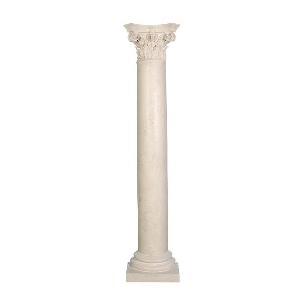 Design Toscano Corinthian Architectural Half Column Design Toscano Corinthian Architectural Half Column