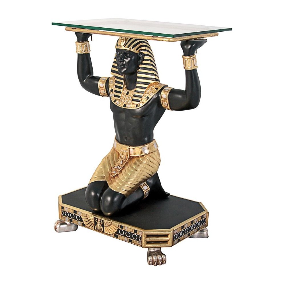 Design Toscano Servant To The Pharaoh Table