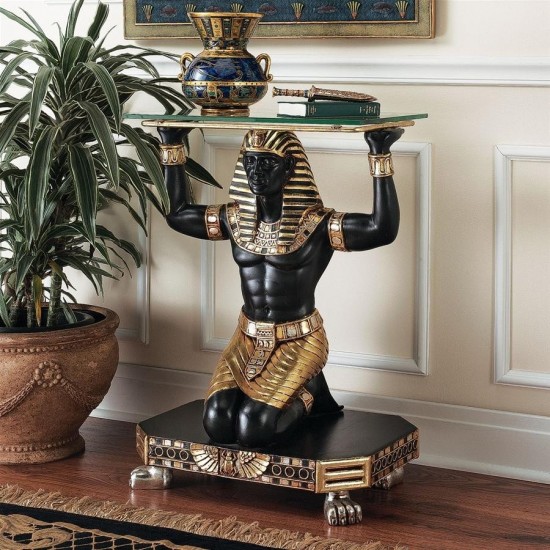 Design Toscano Servant To The Pharaoh Table