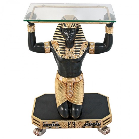 Design Toscano Servant To The Pharaoh Table
