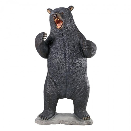 Design Toscano Growling Black Bear Statue