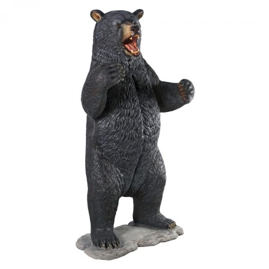 Design Toscano Growling Black Bear Statue