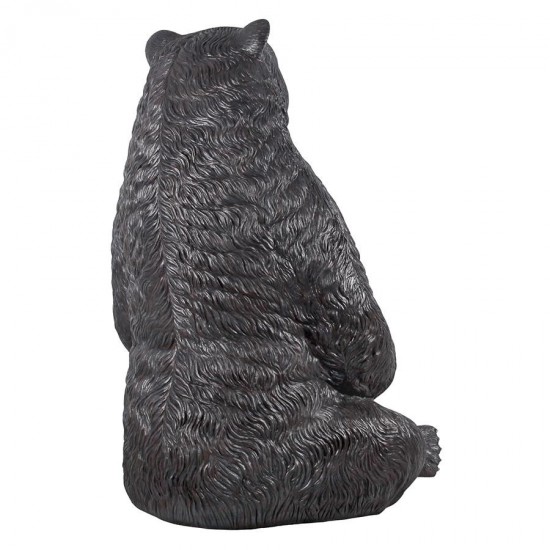 Design Toscano Sitting Pretty Black Bear Statue