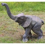 Design Toscano Good Luck Trunk Up Baby Elephant Statue