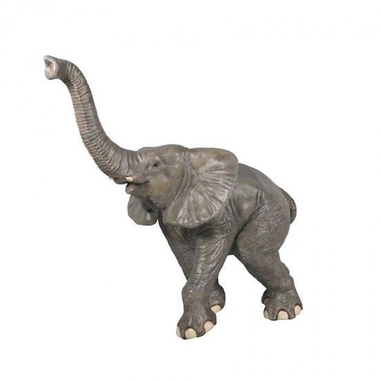 Design Toscano Good Luck Trunk Up Baby Elephant Statue