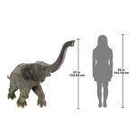 Design Toscano Good Luck Trunk Up Baby Elephant Statue