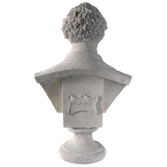 Design Toscano Charles Dickens Bust