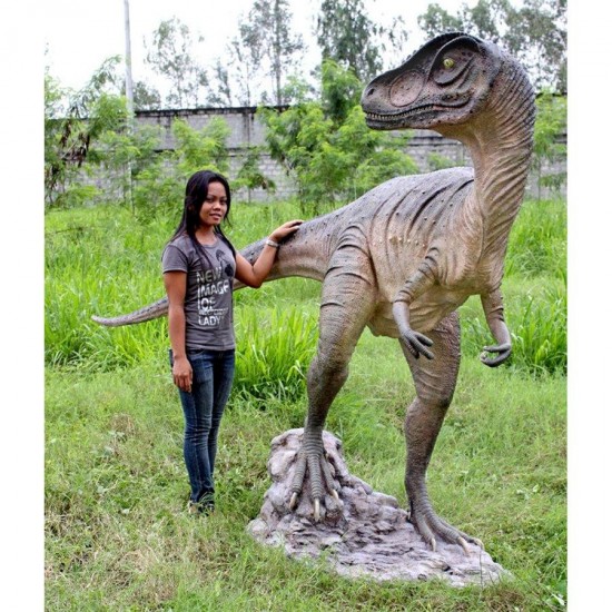 Design Toscano Allosaurus Dinosaur Statue Mouth Closed Frt-Quote