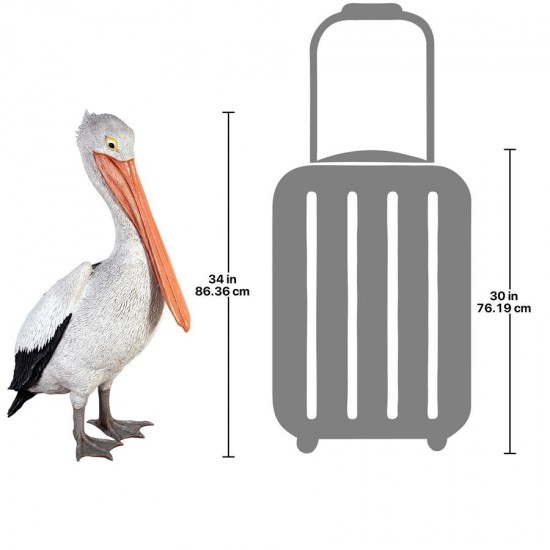 Design Toscano Giant White Pelican Statue