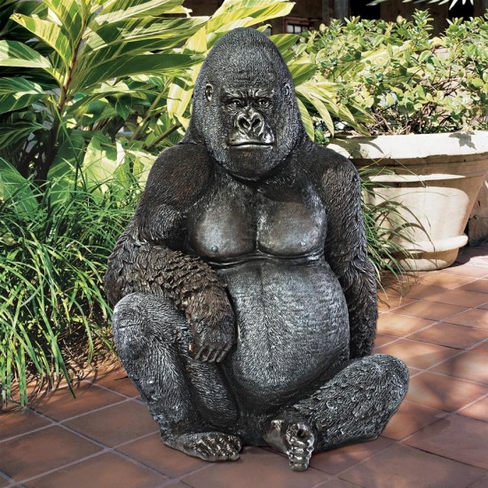 Design Toscano Western Lowland Gorilla Statue