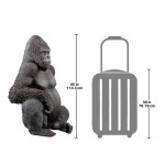 Design Toscano Western Lowland Gorilla Statue