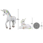 Design Toscano S/2 Magical Mystical Unicorn Statues