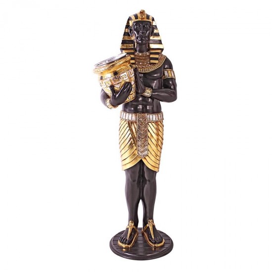 Design Toscano Guardian Asar Egyptian Wine Holder