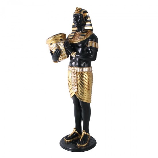 Design Toscano Guardian Asar Egyptian Wine Holder