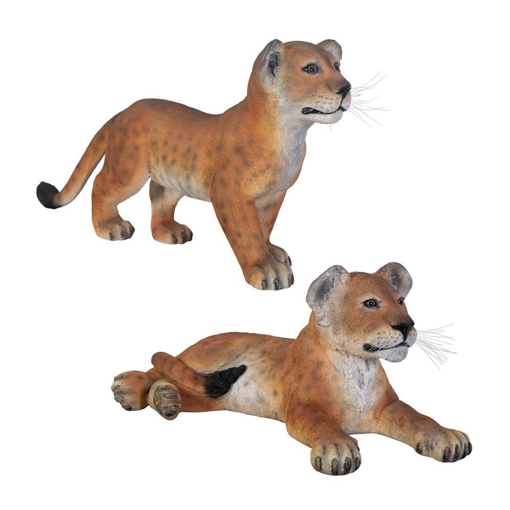 Design Toscano S/2 Lion Cubs Design Toscano S/2 Lion Cubs