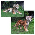 Design Toscano Set Of Grand Scale Tiger Cubs