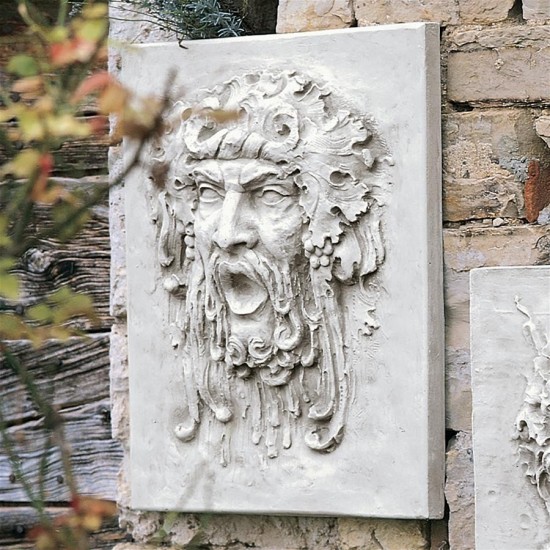 Design Toscano Opimus Greenman Plaque Large