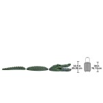 Design Toscano Fearless Floating Gator