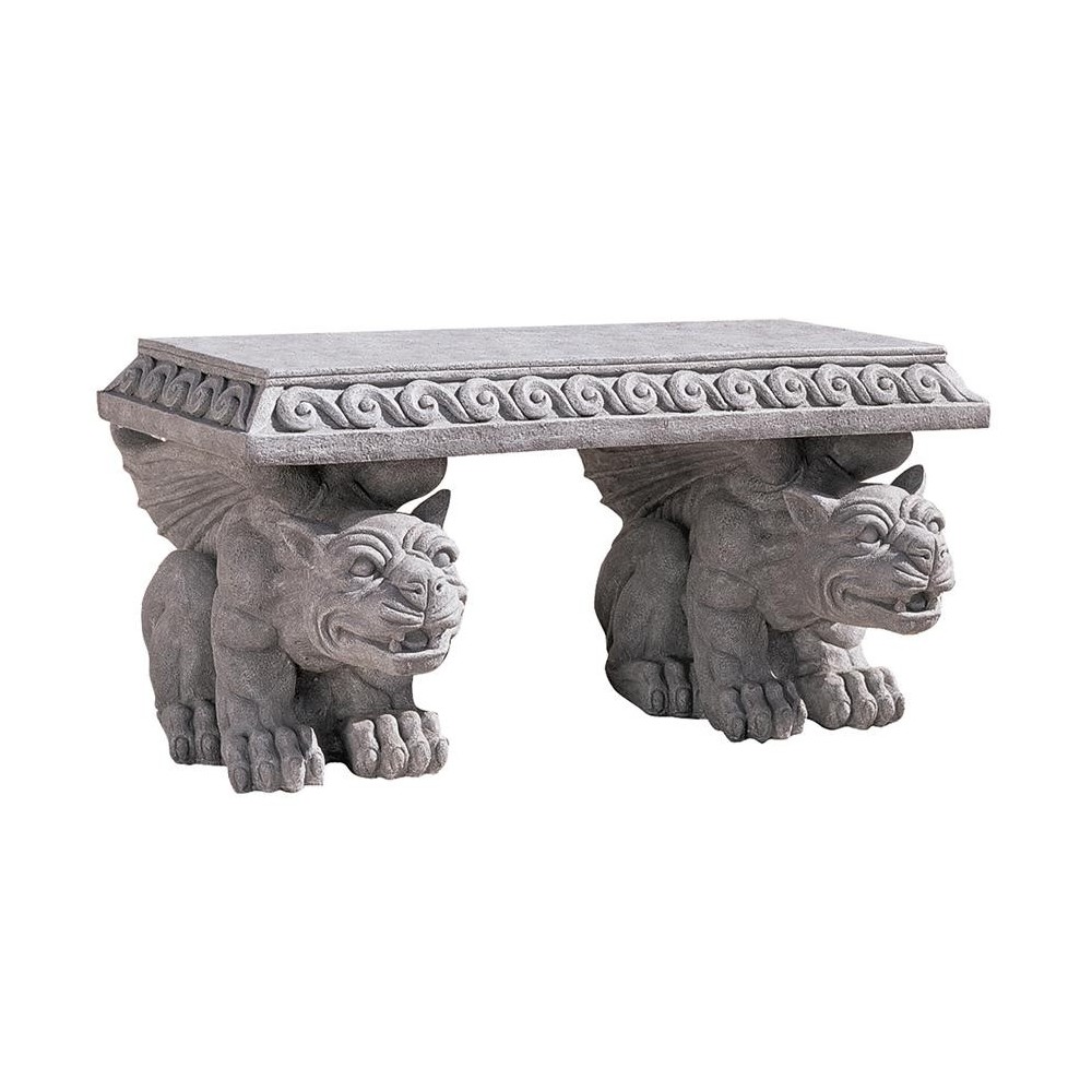 Design Toscano Blair Castle Gargoyle Bench