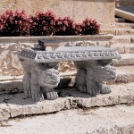 Design Toscano Blair Castle Gargoyle Bench