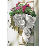 Design Toscano Le Printemps Wall Planter