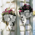 Design Toscano Set Of Printemps And Etoile Planters