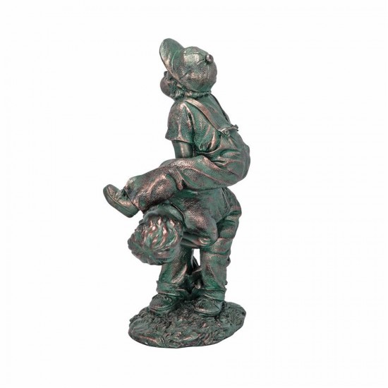 Design Toscano Leap Frogging Playing Boys Statue