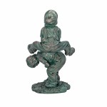 Design Toscano Leap Frogging Playing Boys Statue