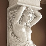 Design Toscano Caryatid (Female) Wall Bracket