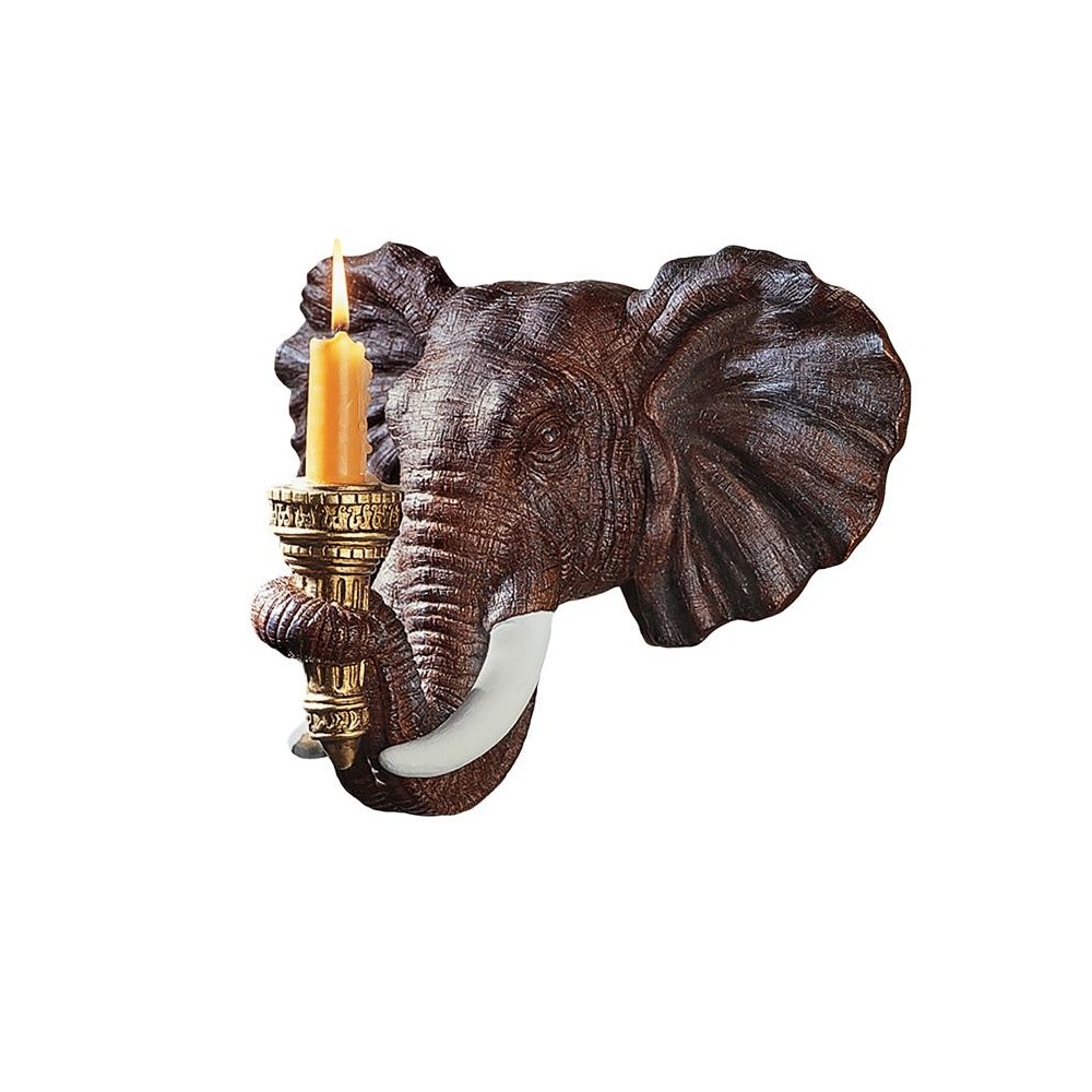 Design Toscano Elephant Head Sconce