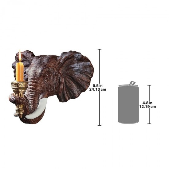 Design Toscano Elephant Head Sconce