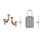 Design Toscano St Louis Draped Wall Accents Set