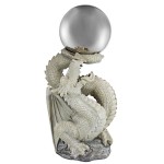 Design Toscano Sagremors Dragon With Gazing Globe