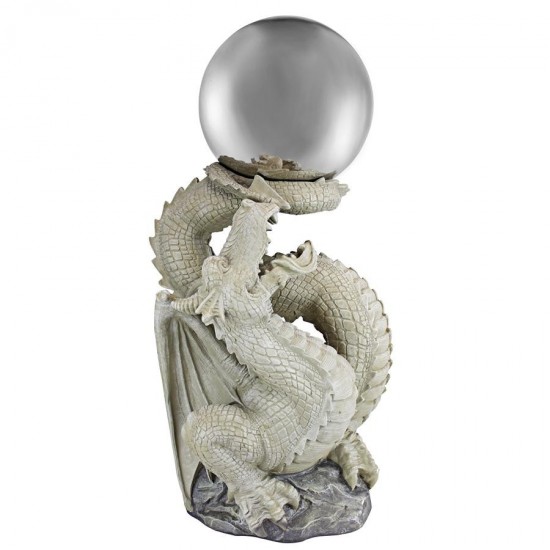 Design Toscano Sagremors Dragon With Gazing Globe