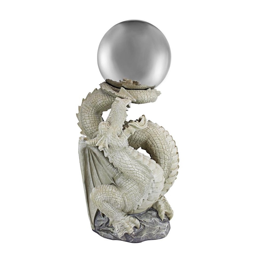 Design Toscano Sagremors Dragon With Gazing Globe