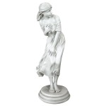 Design Toscano Windblown Maiden Statue