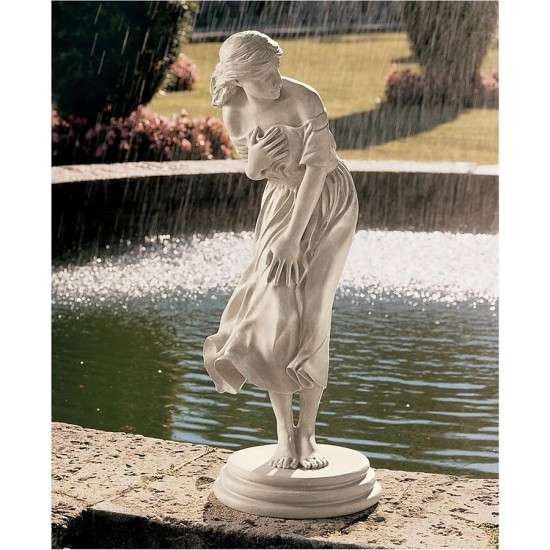 Design Toscano Windblown Maiden Statue