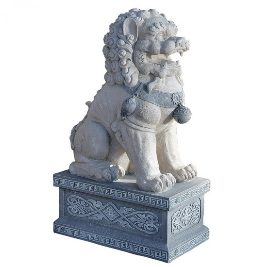 Design Toscano Giant Foo Dog Of The Forbidden City