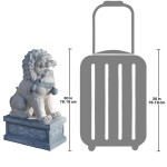 Design Toscano Giant Foo Dog Of The Forbidden City