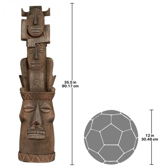 Design Toscano Gods Of The Three Pleasures Tiki