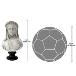 Design Toscano Veiled Maiden Bust