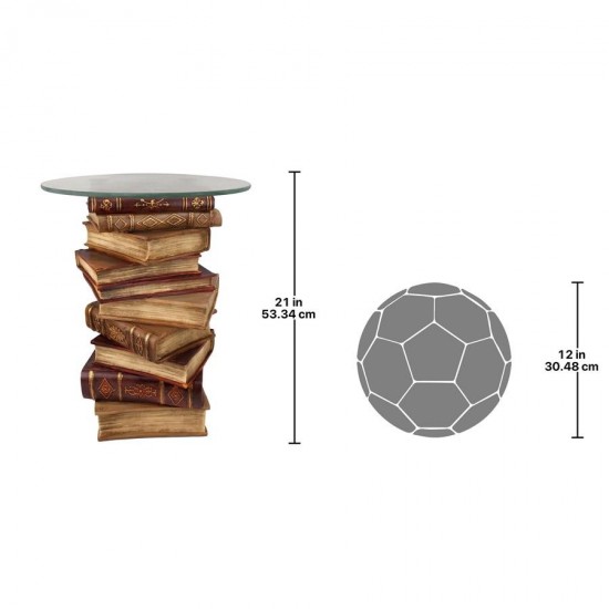 Design Toscano Power Of Books Side Table