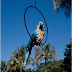 Design Toscano Large Polly In Paradise Parrot